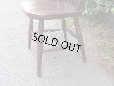 画像10: 秋田木工 ダイニングチェア ウィンザーチェア 椅子 (2)