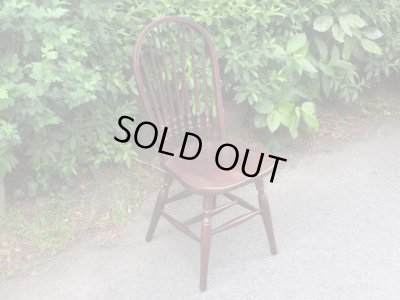 画像5: 秋田木工 ダイニングチェア ウィンザーチェア 椅子 (2)