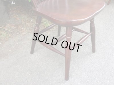 画像9: 秋田木工 ダイニングチェア ウィンザーチェア 椅子 (2)