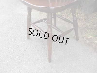 画像9: 秋田木工 ダイニングチェア ウィンザーチェア 椅子 (1)