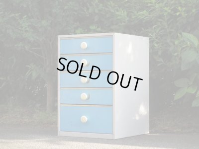 画像3: レトロポップな5杯引出し ドロワー