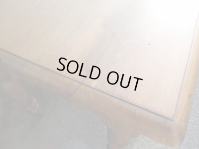 画像6: 古いパイン材テーブル 机