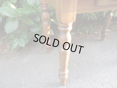 画像11: 古いパイン材テーブル 机