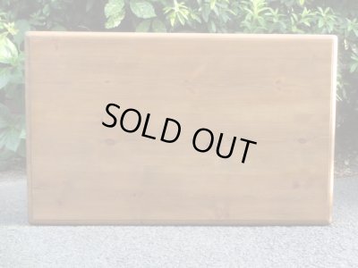 画像5: 古いパイン材テーブル 机