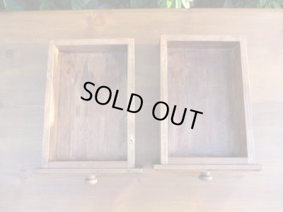 画像8: 古いパイン材テーブル 机