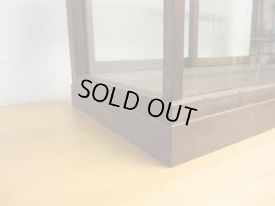 画像7: 昭和レトロ 5面ガラスショーケース 楢材