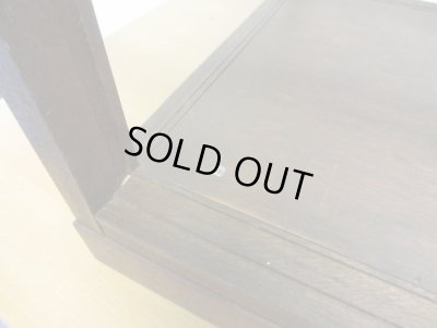 画像9: 昭和レトロ 5面ガラスショーケース 楢材