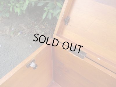 画像8: 木製ボックス トランク箱