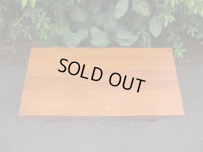 画像4: 木製ボックス トランク箱