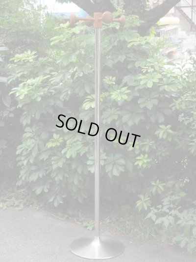 画像2: デンマーク製 チーク材コートスタンド 