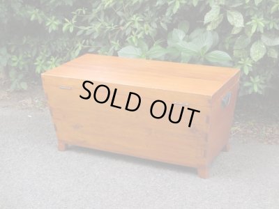 画像3: 木製ボックス トランク箱