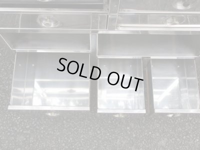 画像11: 古い ステンレス製ワゴン カート