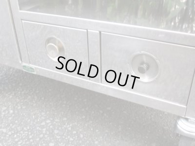 画像6: 古い ステンレス製ワゴン カート