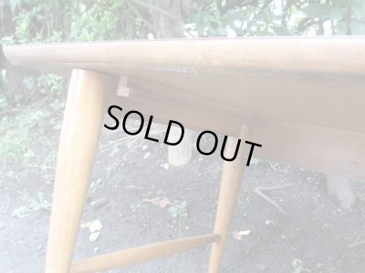 画像9: レトロなデコラトップの横長センターテーブル ローボード