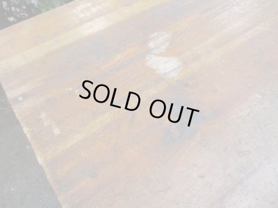 画像9: ヴィンテージ ２杯引出し平机 デスク 作業台