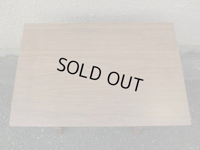 画像4: レトロなデコラトップサイドテーブル ヴィンテージ