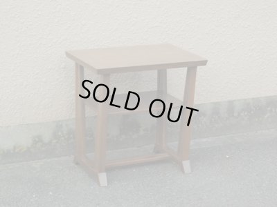 画像2: レトロなデコラトップサイドテーブル ヴィンテージ