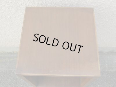 画像5: 深い色味 木製の飾り台 花台