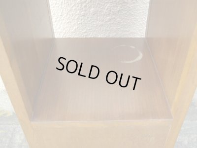 画像9: 深い色味 木製の飾り台 花台