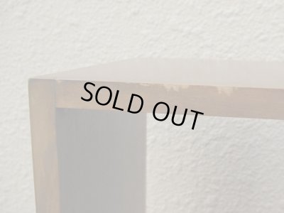 画像8: 深い色味 木製の飾り台 花台