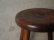 画像7: アンティーク 丸椅子 木製スツール