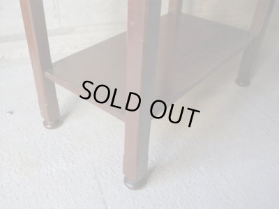 画像10: 古い木製デスク サイドテーブル