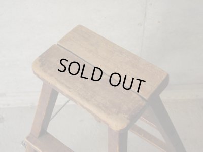 画像3: ヴィンテージ　木製の脚立