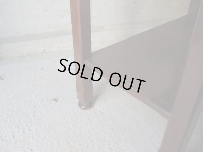 画像11: 古い木製デスク サイドテーブル