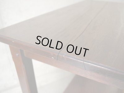 画像6: 古い木製デスク サイドテーブル