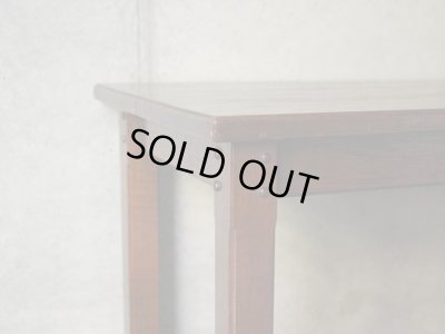 画像5: 古い木製デスク サイドテーブル