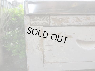 画像6: ヴィンテージ 白ペイントのキッチンテーブル 作業台