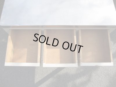 画像7: ヴィンテージ 白ペイントのキッチンテーブル 作業台