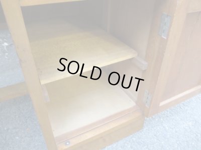 画像11: アンティーク　桜材の片袖デスク