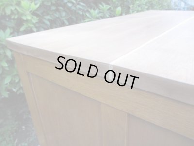 画像7: アンティーク　桜材の片袖デスク