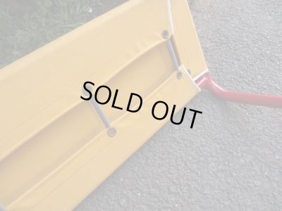 画像5: ヴィンテージ　レトロポップなジムベンチ黄（２）