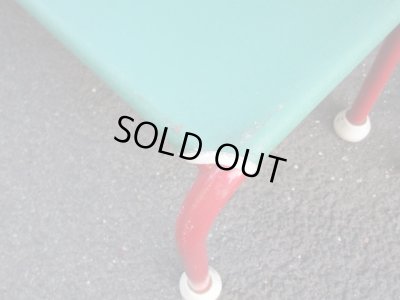 画像6: ヴィンテージ　レトロポップなジムベンチ緑（１）