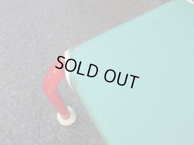 画像5: ヴィンテージ　レトロポップなジムベンチ緑（１）