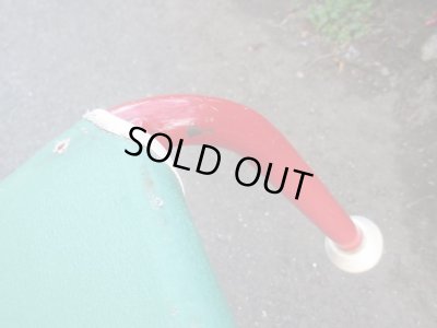 画像7: ヴィンテージ　レトロポップなジムベンチ緑（１）