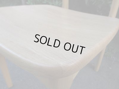 画像9: ナラ無垢材のダイニングチェア（１）