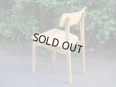 画像4: ナラ無垢材のダイニングチェア（２）