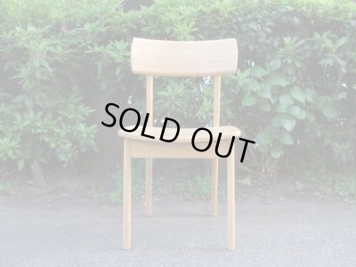 画像2: ナラ無垢材のダイニングチェア（２）