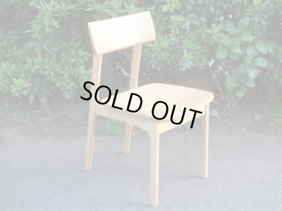 画像3: ナラ無垢材のダイニングチェア（２）