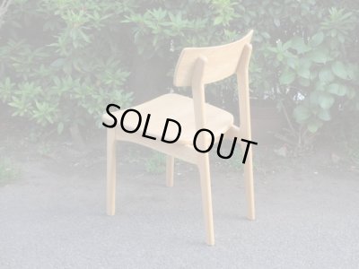 画像4: ナラ無垢材のダイニングチェア（１）