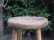 画像4: アンティーク 木製スツール 丸椅子