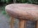 画像6: アンティーク 木製スツール 丸椅子