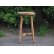 画像2: アンティーク 木製スツール 丸椅子 (2)