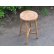 画像3: アンティーク 木製スツール 丸椅子 (3)