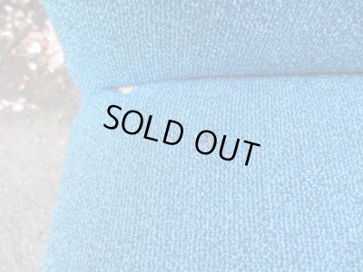 画像8: アンティーク ブルーの一人掛けソファ アームチェア（２）