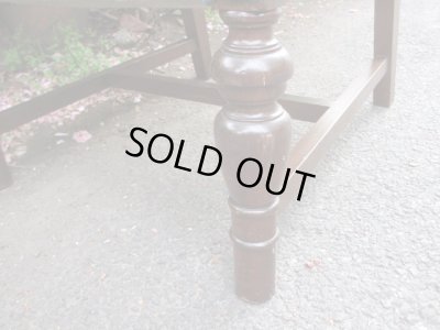 画像13: アンティーク ブルーの一人掛けソファ アームチェア