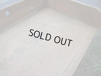 画像15: アンティーク　木味のガラス戸棚